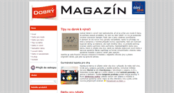Desktop Screenshot of magazin.dobrydarek.cz