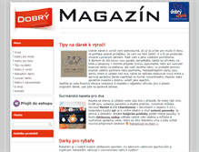 Tablet Screenshot of magazin.dobrydarek.cz